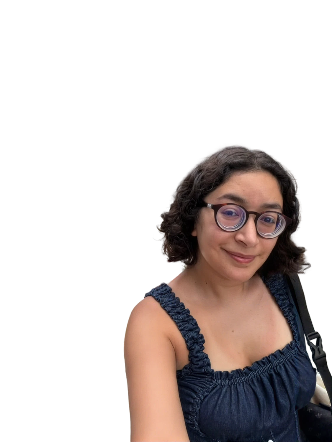 Milagros sonriendo